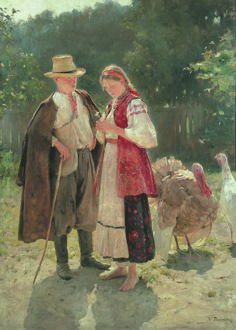 Mykola Pymonenko, Traditional Art, Classic Art, Oil Painting, Portrait Display, Ukraine Wallpaper