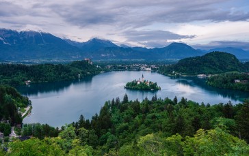 Slovenia, Landscape, Nature, Lake Wallpaper