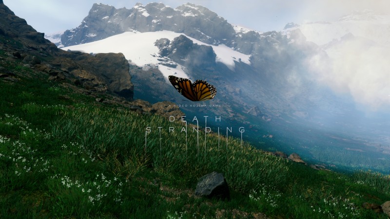 Butterfly, Mountains, Death Stranding, Video Games Wallpaper