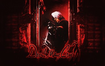 Dante (Devil May Cry), Devil May Cry, Red, Video Game Boys Wallpaper