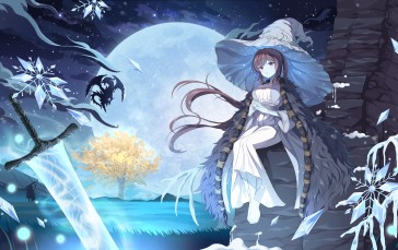 Anime, Anime Girls, Elden Ring, Witch Hat, Sword Wallpaper