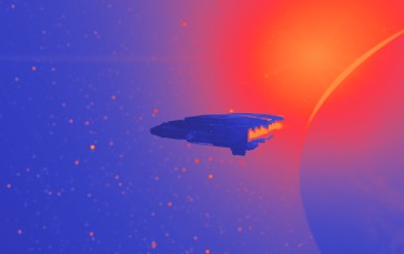 Starfield (video Game), Spaceship, Universe, Space, Vaporwave Wallpaper