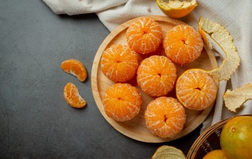 Tangerine, Food, Fruit, Still Life Wallpaper