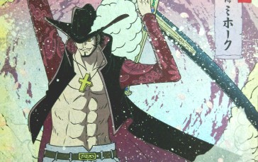 One Piece, Dracule Mihawk, Anime Men, Cross, Sword Wallpaper