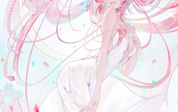 Anime, Anime Girls, Hatsune Miku, Vocaloid, Pink Hair Wallpaper