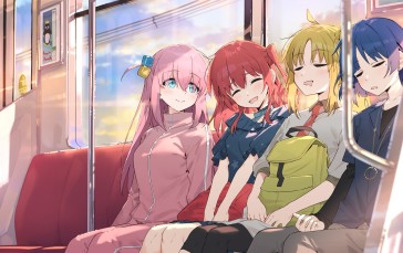 Anime, Anime Girls, Kita Ikuyo, Nijika Ijichi, Ryo Yamada Wallpaper