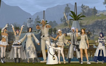 Final Fantasy XIV: A Realm Reborn, White ONyx, Video Games, Digital Art Wallpaper