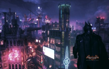 Batman: Arkham Knight, Screen Shot, PC Gaming, Video Games Wallpaper