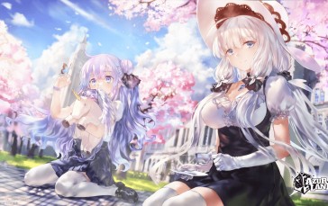 Unicorn (Azur Lane), Sky, Azur Lane, Anime Girls Wallpaper