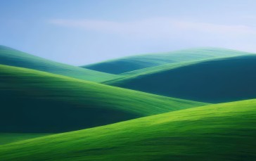 AI Art, Landscape, Windows XP, Bliss Wallpaper