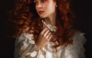 Georgy Chernyadyev, Women, Viktoria Ageeva, Redhead, Long Hair Wallpaper