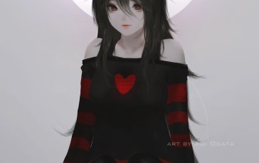 2D, Aoi Ogata, Anime Girls, Heart (design) Wallpaper