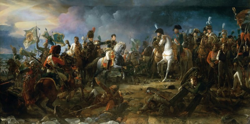 Artwork, French Army, Battle of Austerlitz, War Wallpaper