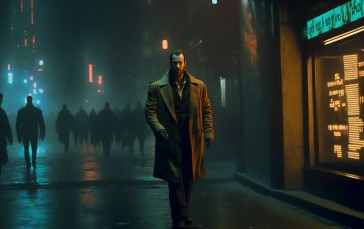 Blade Runner, Cyberpunk, Noir, City Wallpaper