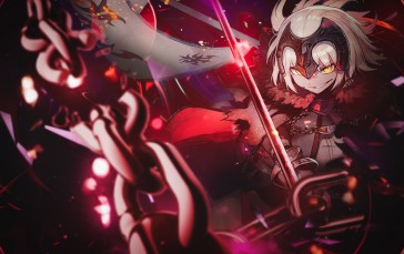 Fate/Apocrypha , Fate/Grand Order, Jeanne (Alter) (Fate/Grand Order), Anime Wallpaper