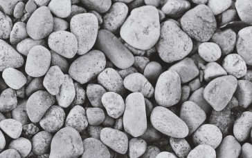 Rocks, Monochrome, Texture, Minimalism Wallpaper