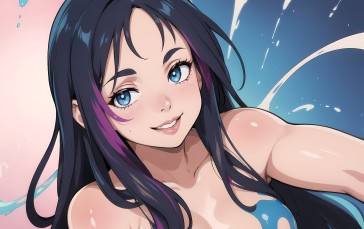 Anime Girls, Manga, Anime Games, AI Art, Castle, Neckline Wallpaper