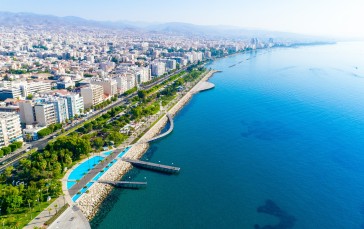 Limassol, Cyprus, Coastline, Cityscape Wallpaper