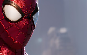 Miles Morales, Spider-Man, Stable Diffusion, AI Art, Portrait Display Wallpaper