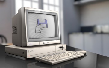 Computer, Amiga, Monitor, Technology, Commodore Wallpaper