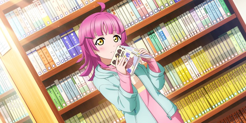 Tennoji Rina, Love Live! Nijigasaki High School Idol Club, Love Live!, Anime, Anime Girls, Blushing Wallpaper
