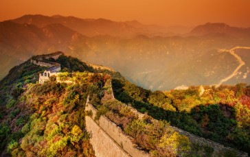 China, Photography, Trey Ratcliff, Great Wall of China, Trees, Nature Wallpaper
