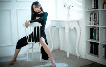 Asian, Women, Model, Women Indoors Wallpaper
