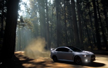 Nature, Car, Vehicle, Drift, Forest, Rally Wallpaper