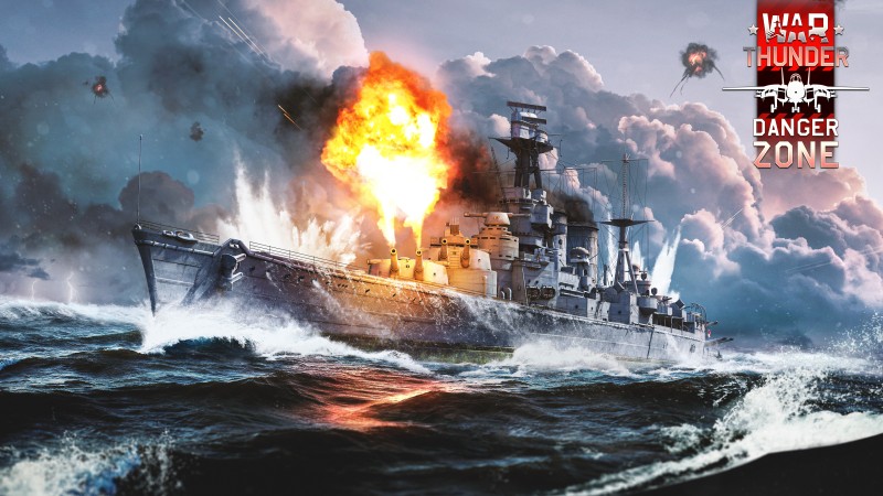 Gaijin Entertainment, War Thunder, Ship, Video Games, Logo Wallpaper
