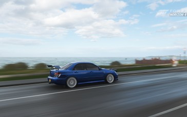 Subaru, Subaru Impreza, Blue, Forza Horizon Wallpaper