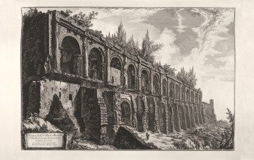 Giovanni Battista Piranesi, Lithograph, Drawing, Roman Ruins, Illustration Wallpaper
