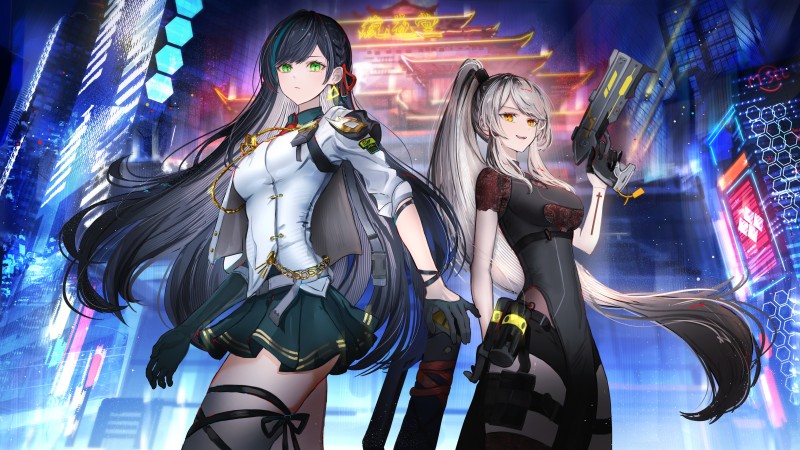 Anime, Anime Girls, Gun, Girls with Guns Wallpaper