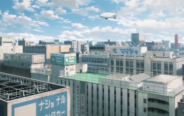 Anime, Chainsaw Man, 4K, Anime Screenshot, Anime City, Japanese Wallpaper