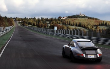 Porsche 911 Singer, Licence Plates, Taillights Wallpaper