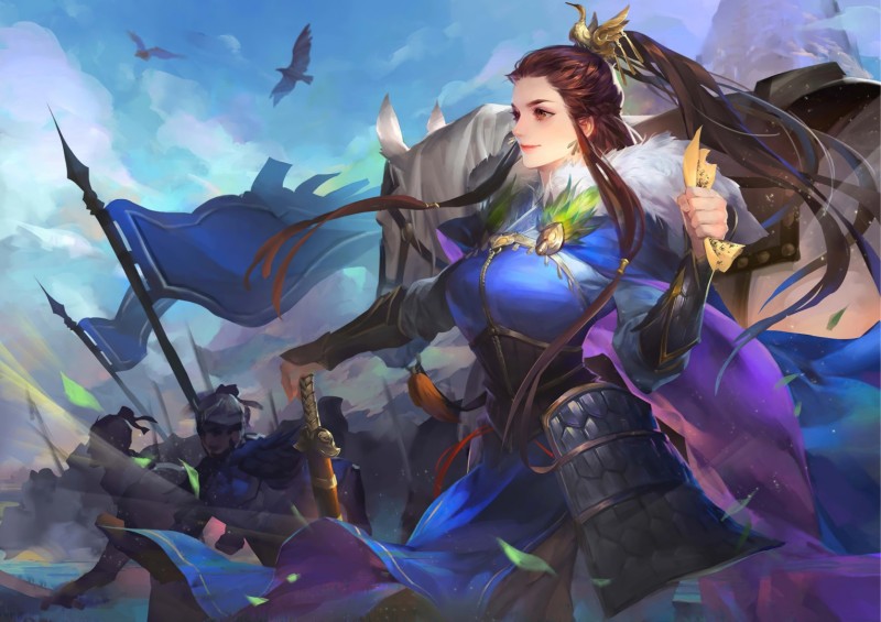 Video Game Characters, Three Kingdoms, Video Games, Video Game Art, Video Game Girls Wallpaper