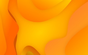 Abstract, 3D Abstract, Yellow, Yellow Background, Fluid Wallpaper