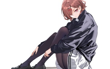 Anime, Anime Girls, White Background, Simple Background Wallpaper
