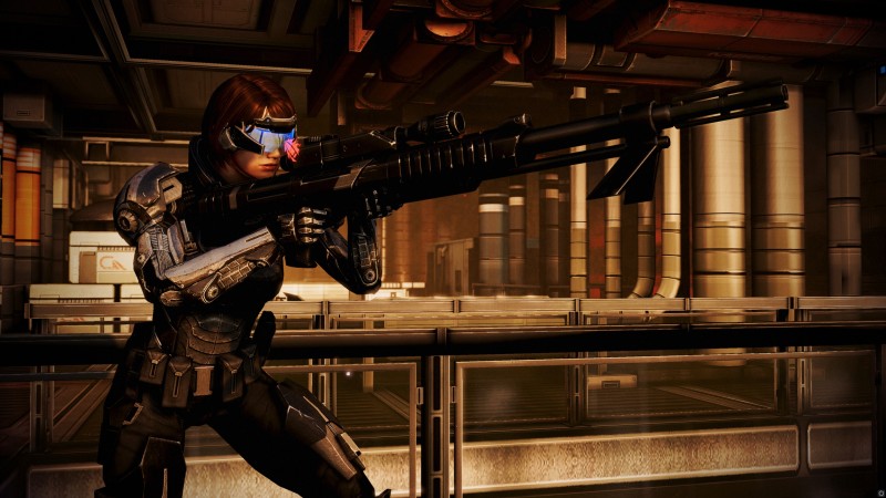 Video Games, CGI, Mass Effect 3, Sniper Rifle Wallpaper