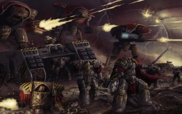 Science Fiction, Warhammer 40,000, Warhammer, Space Marines, Power Armor Wallpaper