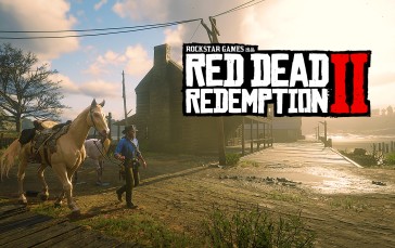 Red Dead Redemption 2, Landscape, Video Games, Digital Art Wallpaper
