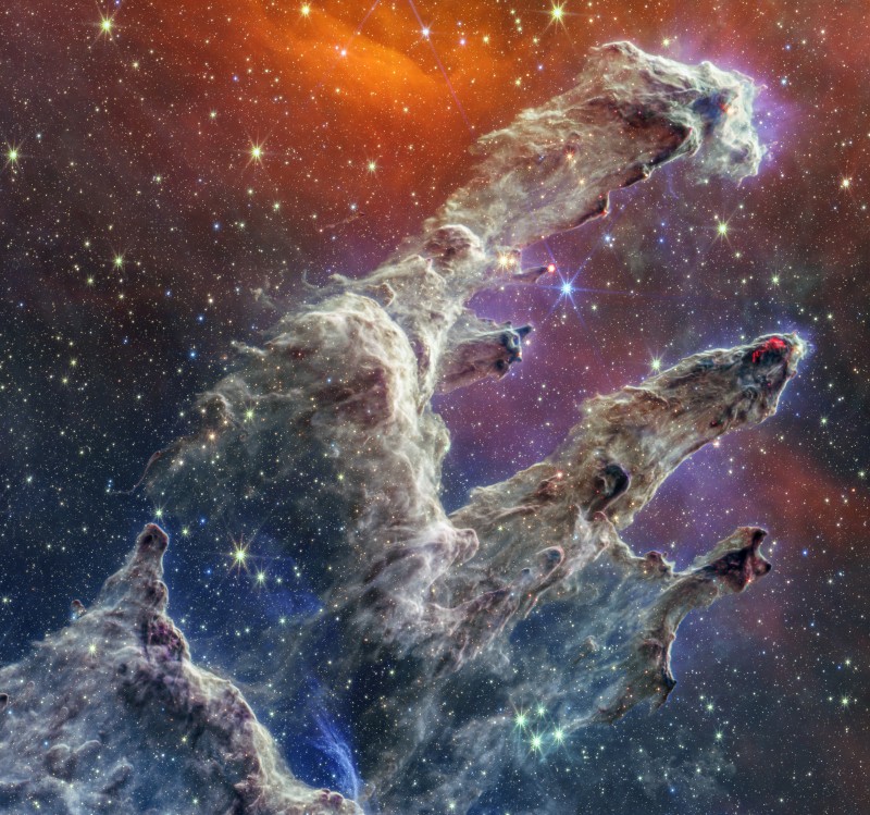 Nebula, Space, Stars, James Webb Space Telescope Wallpaper