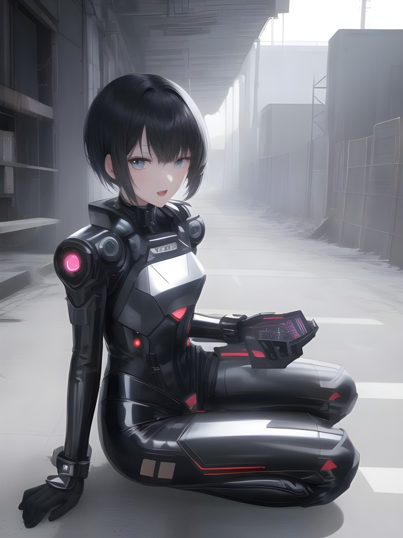 Anime, Anime Girls, Leather Tights, Cyberpunk Wallpaper