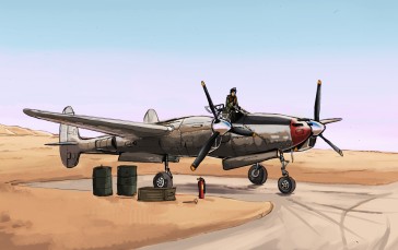 World War II, World War, Airplane, Aircraft Wallpaper