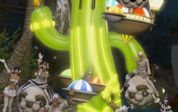 Final Fantasy XIV: A Realm Reborn, White ONyx, Cactus, Video Games Wallpaper