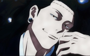 Suguru Geto, Anime Boys, Jujutsu Kaisen, Smiling Wallpaper