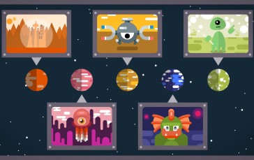 Kurzgesagt – In a Nutshell, Science, Flatdesign, YouTube Wallpaper