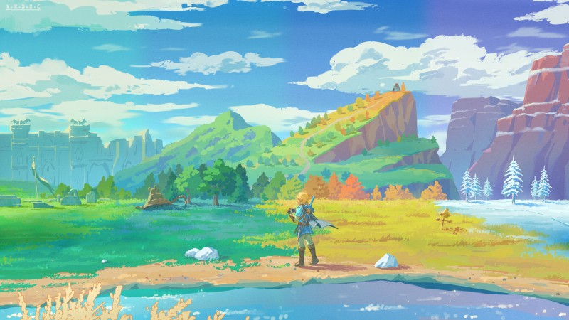 The Legend of Zelda, Zelda Breath of the Wild, The Legend of Zelda: Breath of the Wild, Link Wallpaper