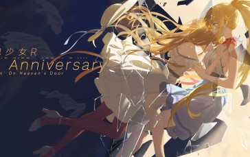 Anime, Anime Girls, Blonde, Yellow Eyes Wallpaper