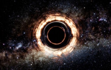 Space, Stars, Black Holes, Event Horizon Wallpaper