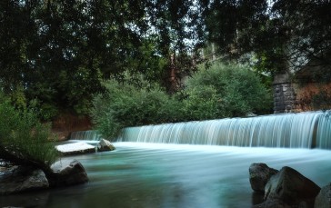 Waterfall, Nature, Water Wallpaper